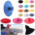 Wide Brim Beach Floppy Hats Many Colors Available